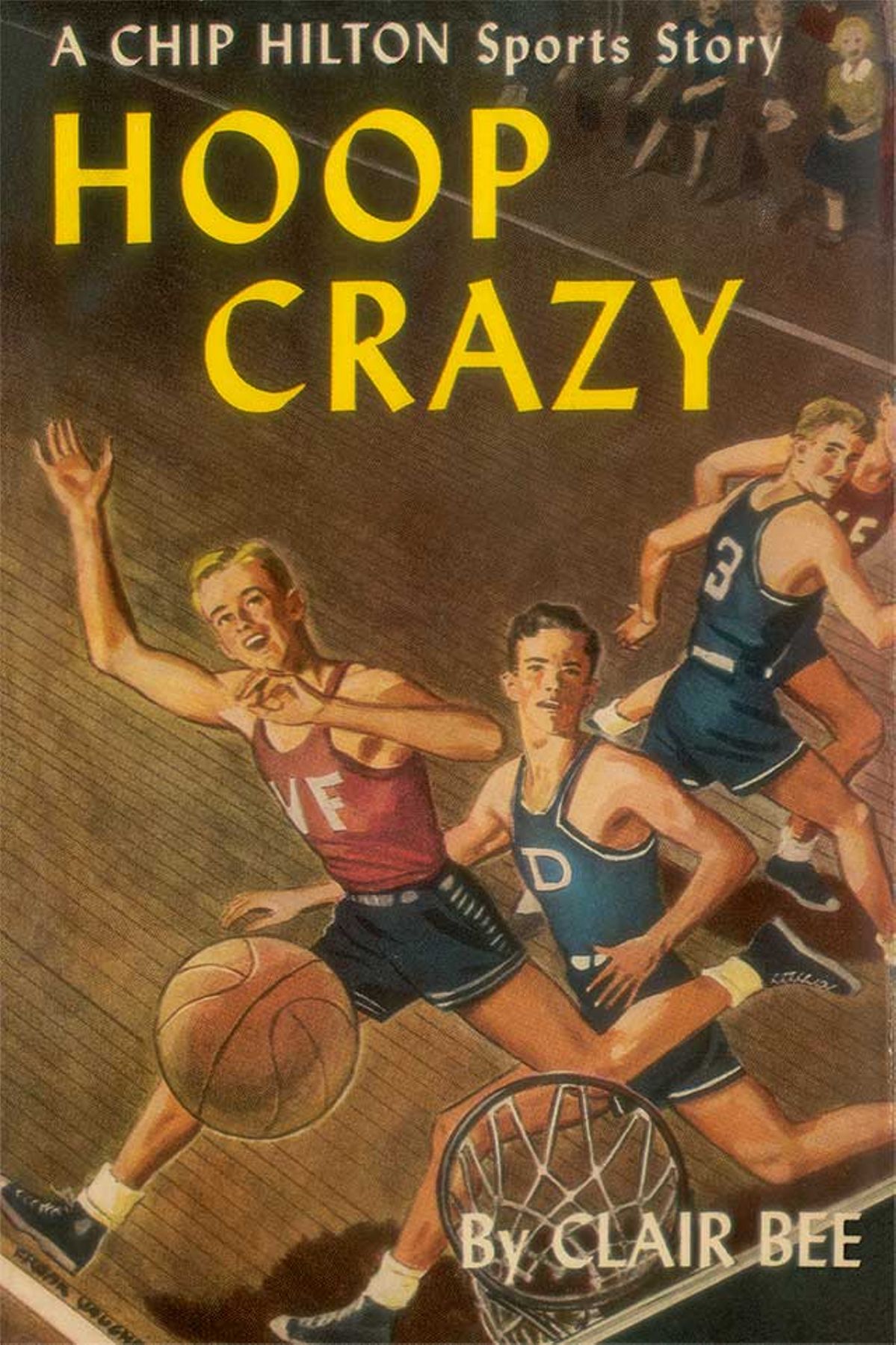 Tarnished coaching great Clair Bee found a second career as a young adult novelist: his Chip Hilton books used sports to teach moral lessons. (Used by permission of Penguin Random House LLC) Tarnished coaching great Clair Bee found a second career as a young adult novelist: his Chip Hilton books used sports to teach moral lessons. (Used by permission of Penguin Random House LLC)