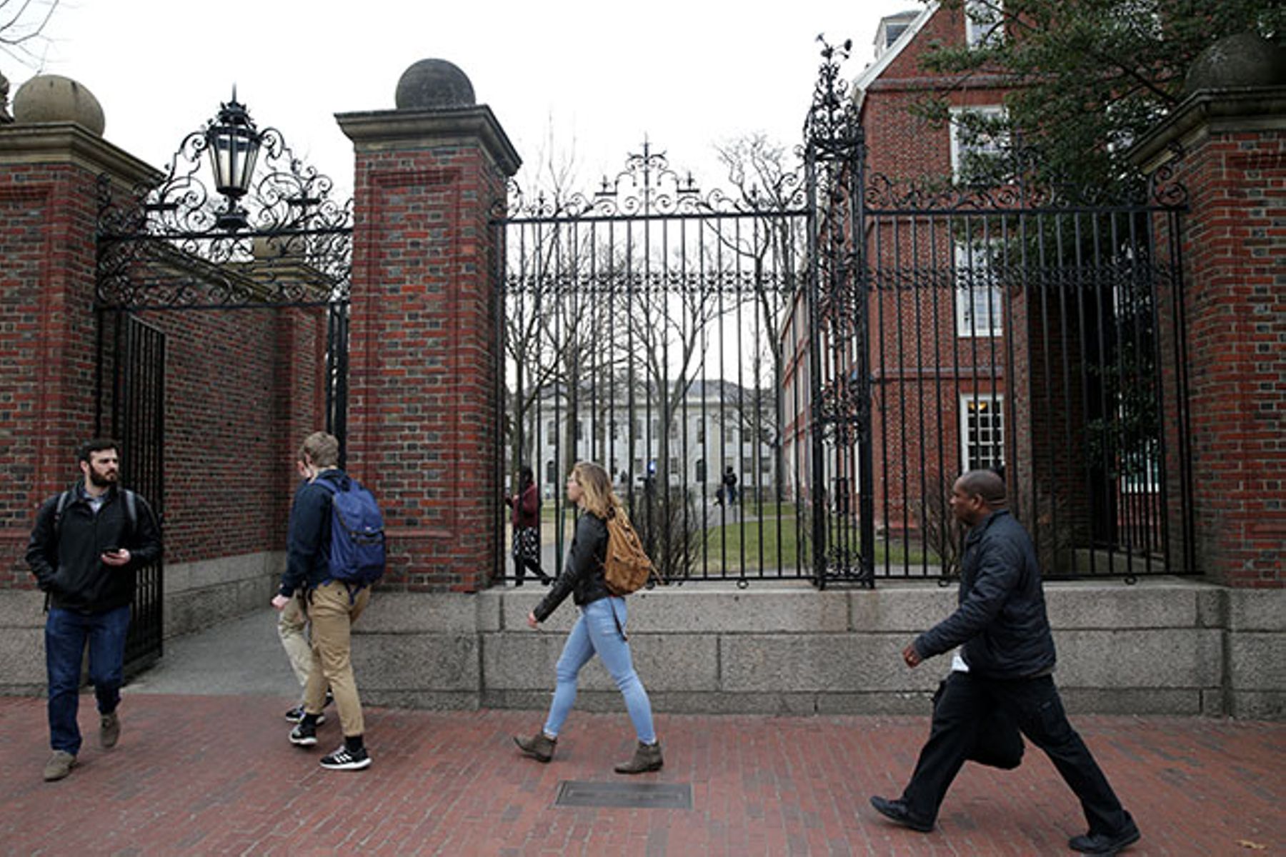 Whether Harvard University (above) practices discrimination is barely even disputed in the case before the Supreme Court. (JONATHAN WIGGS/THE BOSTON GLOBE/GETTY IMAGES)