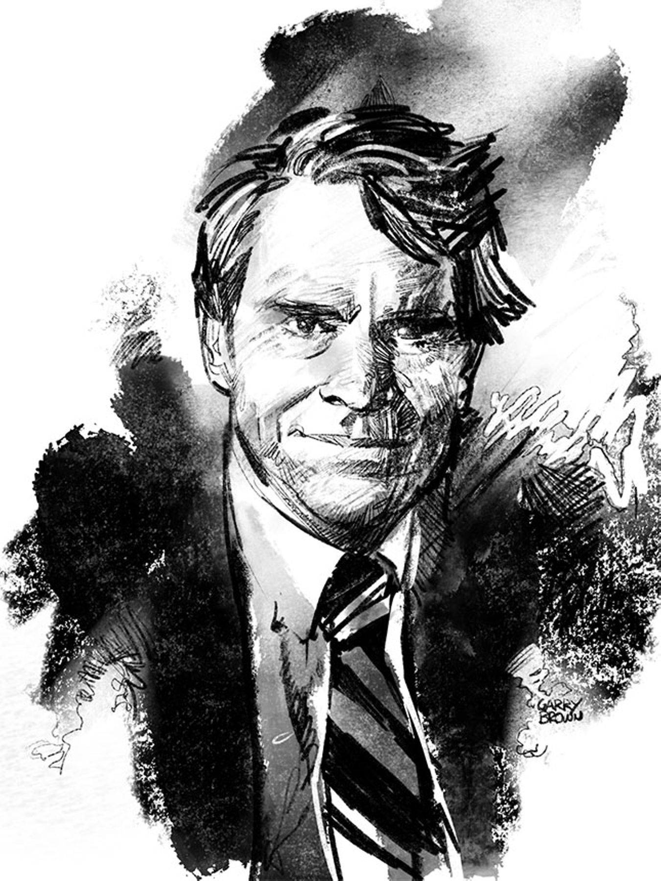Lasch&rsquo;s work has been rediscovered by readers across the political spectrum. (Illustration by Garry Brown)