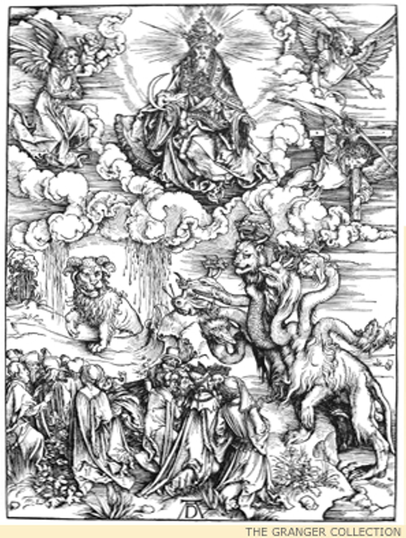 Albrecht Durer's Revelation of St. John, 1498.