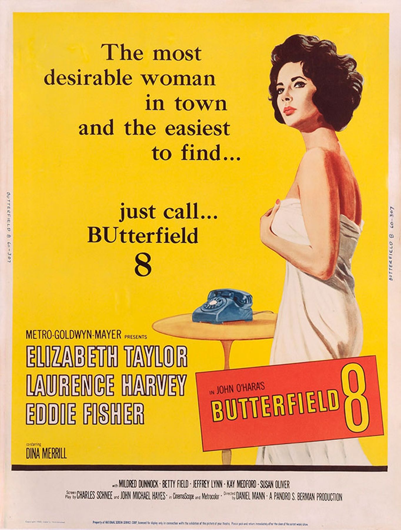A poster for the 1960 film version of “Butterfield 8,” O’Hara’s 1935 novel set in New York café society during Prohibition, with a plot that includes as much partying as the latest HBO miniseries (MOVIE POSTER IMAGE ART/GETTY IMAGES) A poster for the 1960 film version of “Butterfield 8,” O’Hara’s 1935 novel set in New York café society during Prohibition, with a plot that includes as much partying as the latest HBO miniseries (MOVIE POSTER IMAGE ART/GETTY IMAGES)