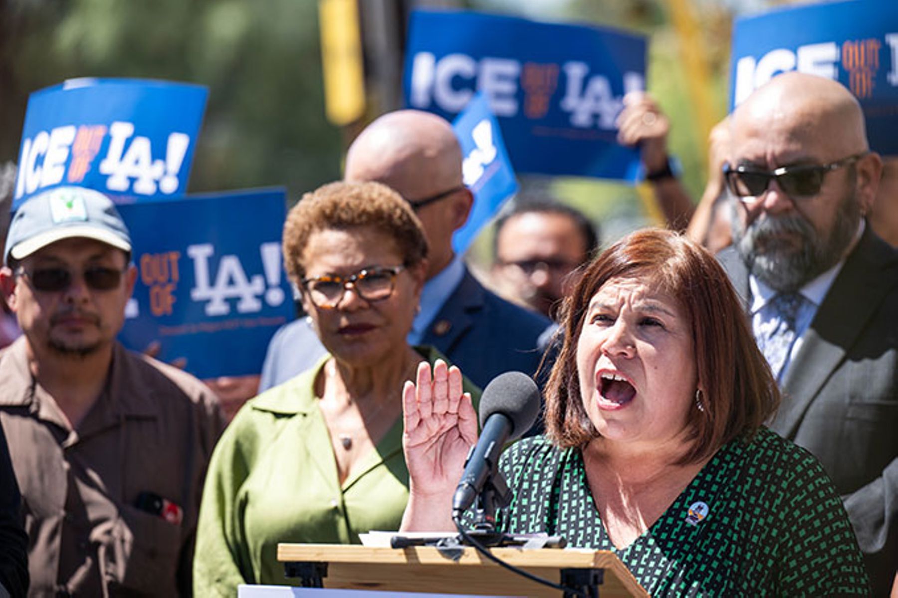 Angelica Salas, executive director of CHIRLA.