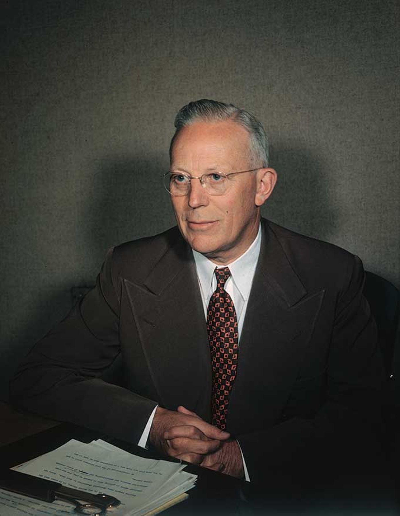 Earl Warren, American politician who was the 14th chief justice of the Supreme Court, after serving as District Attorney, Attorney General and Governor of California.