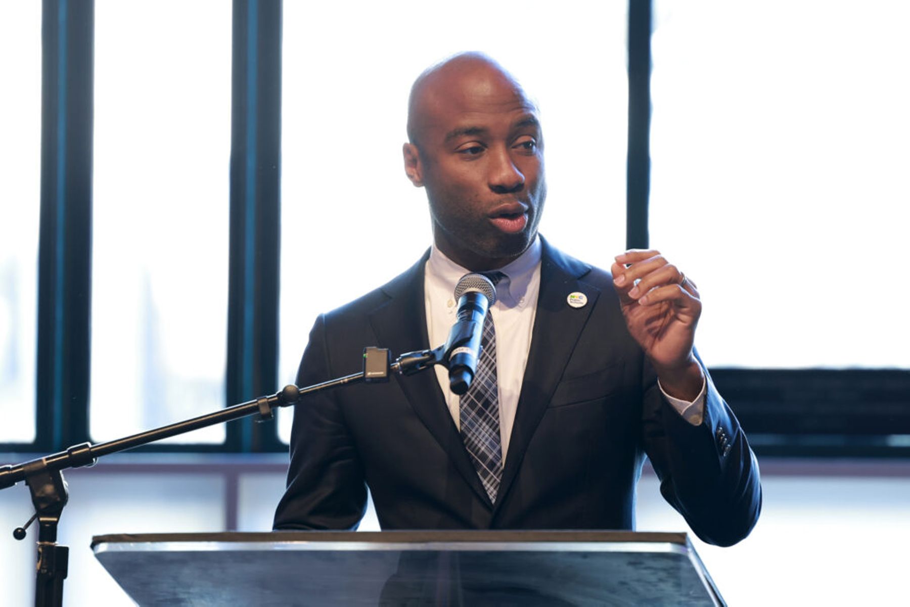 Chancellor of New York City Public Schools Kamar H. Samuels speaks during the 40th Annual Tribute to Dr. Martin Luther King, Jr.