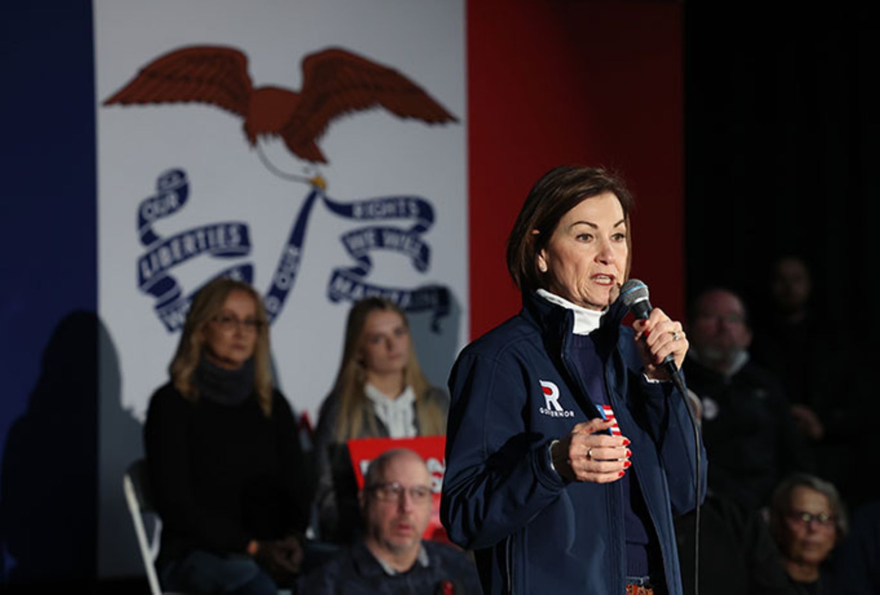 Kim Reynolds in 2024.