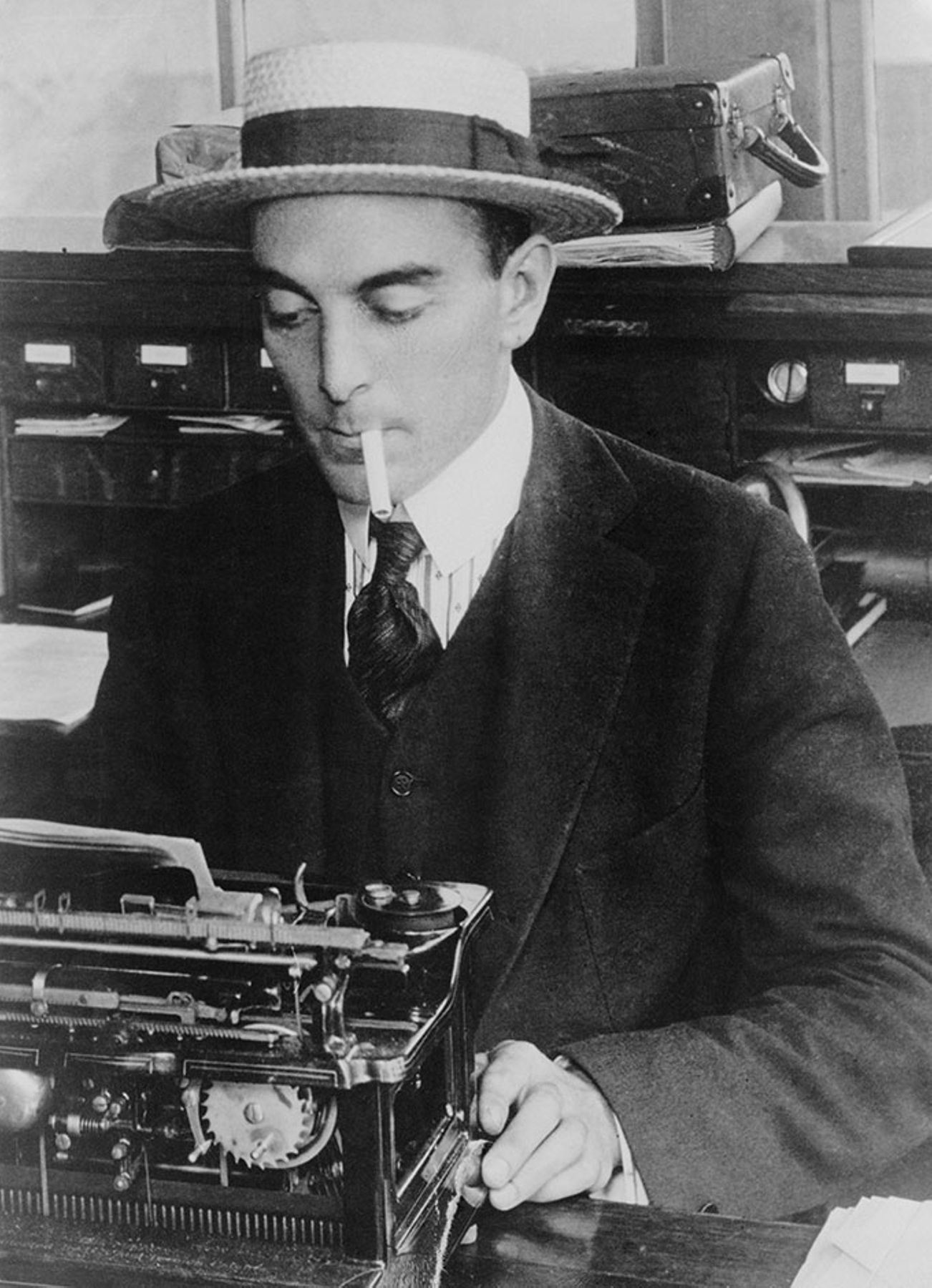 Ring Lardner in 1913.